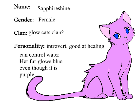 Warrior Cat Bio Template remix