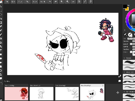Looks like there's another W.I.P artwork guys :0