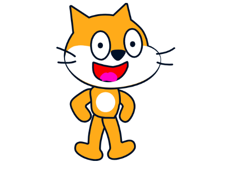 MY COOL SCRATCH CAT IS FINNALY DONE
