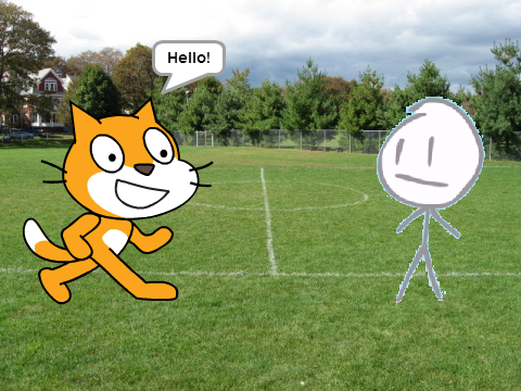 SCRATCH CAT AND DAVID