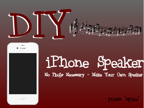 iPhone Speaker • DIY Tutorial