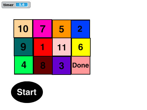 Quick Number Game