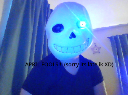 Singing reveal and face reveal 