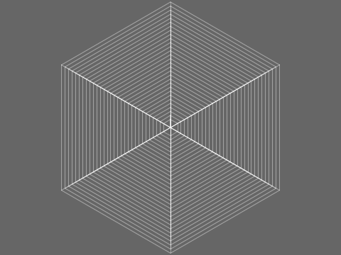 Rotating cubes