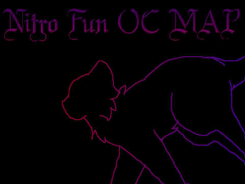 Nitro Fun OC Lineart MAP