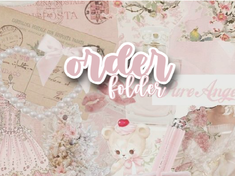 order folder^^