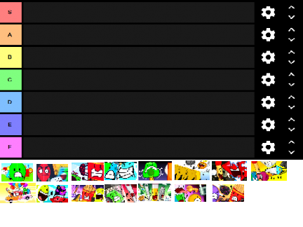 Make a BFDIA Episode Tierlist (as of episode 12)