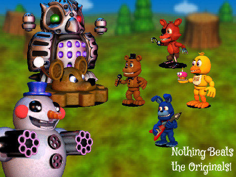 My FNAF World Party!