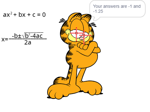 Quadratic Formula Calculator