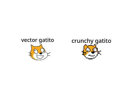 Pixel Scratch Cat