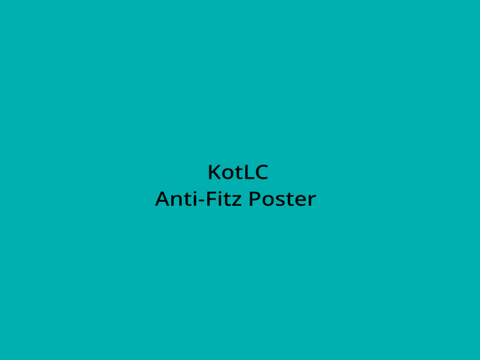 Anti-Fitz Poster