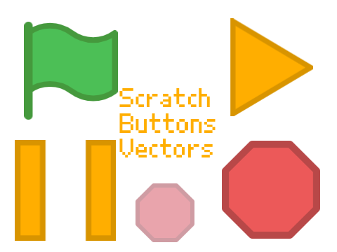 Scratch Buttons vectors