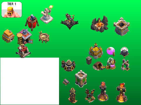 Clash of Clans Scene creator