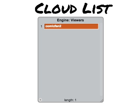 Cloud List