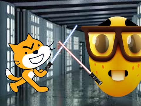 Add Yourself Fighting Darth Nerd