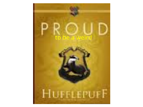 weird hufflepuffs unite