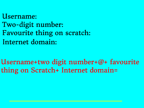 Scratch Email Creator