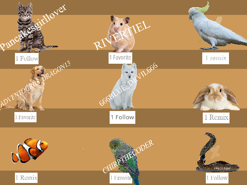 BirdsRcool24's Pet Shop!