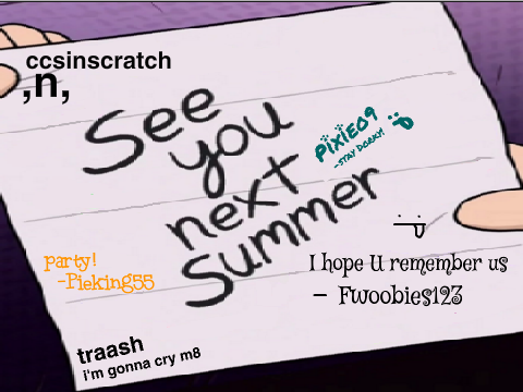 Sign The Goodbye Card! remix remix remix remix