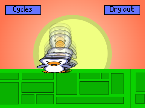 Jumpy Penguin