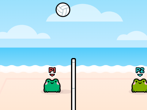 FROGGY VOLLEYBALL :D