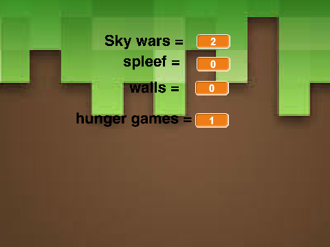 FAVORITE MINECRAFT MINI-GAME