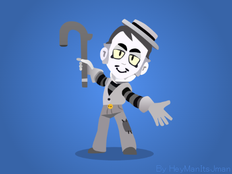 Gray vector art