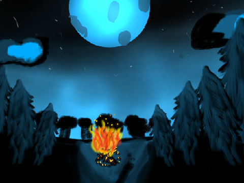 Blue Night Parralax 