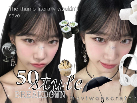 ˗ˏˋ ꒰ 50+ style breakdown ꒱ ˎˊ˗