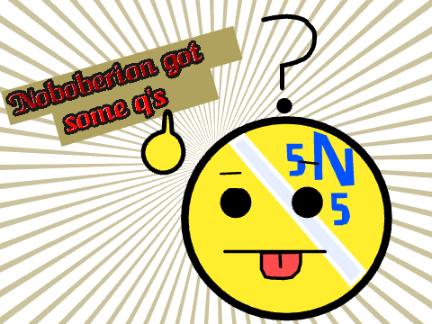 Noberion got some questions