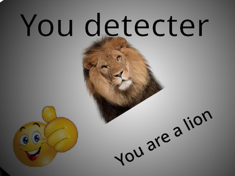 You detecter