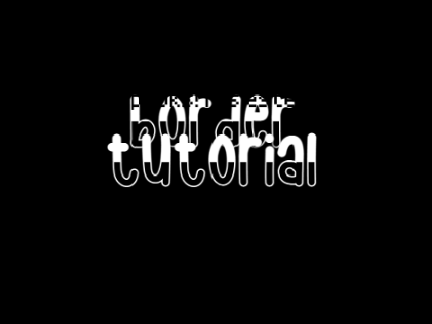୨୧border tutorial!!!!୨୧ 