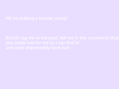 BANNER COMP!