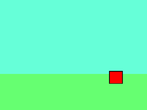 Simple 3D projection engine