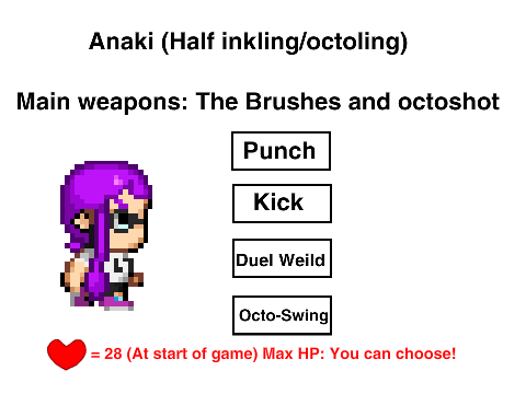 SPLATOON THE RPG comp enty - Anaki