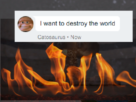 catosaurus destroys the world