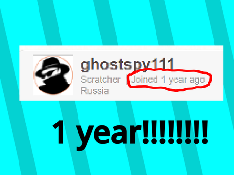 one year old!