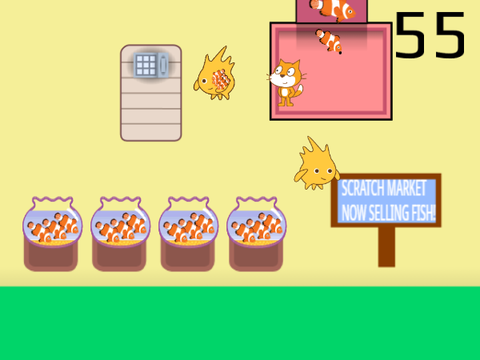Scratch Mart - fish edition
