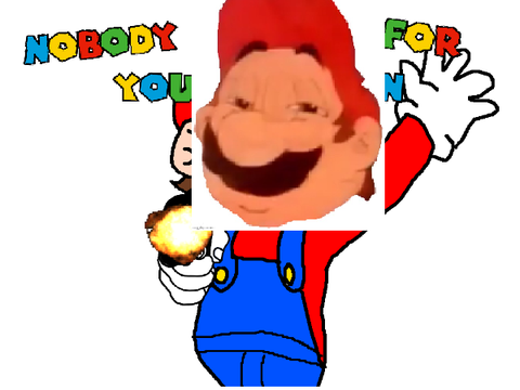 Nobody Asked For Your Opinion! But mario doesn't have a gun