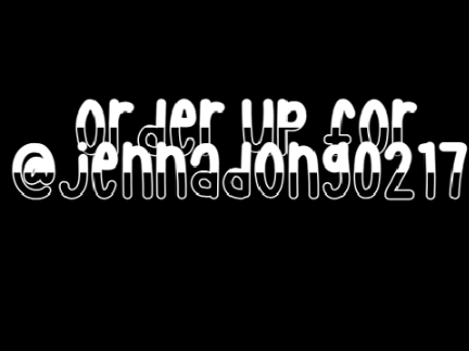 order up for @jennadong0217