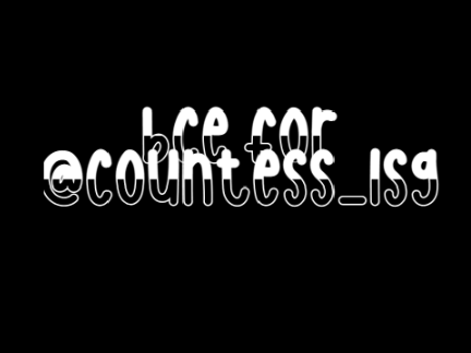 not another bce for @Countess_LSG!