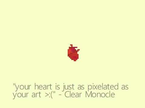 Pixel Art Heart