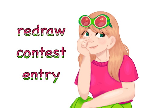 ☀︎ redraw contest entry ☀︎