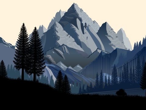 MOUNTAIN PARALLAX