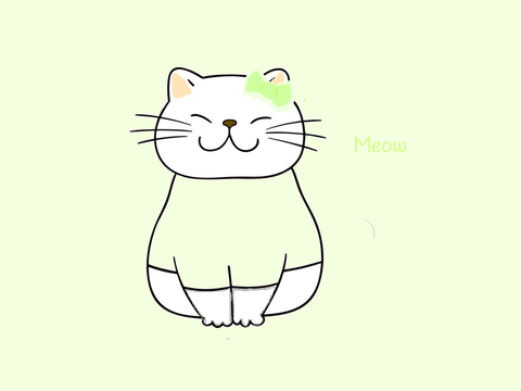 CC colour the cat 150 FOLLOWERS contest remix