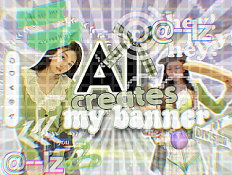 ╰ ⟶ AI makes my banner! ⌕ ➶