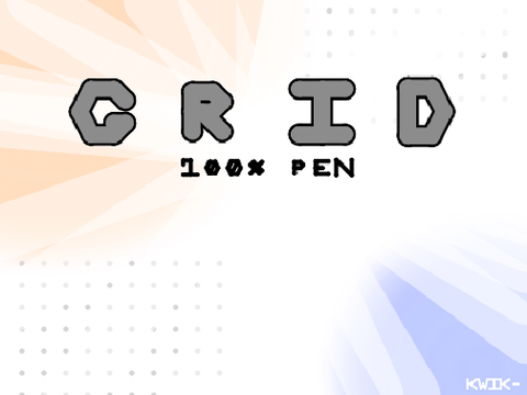 Grid | 100% PEN | [1 Sprite]