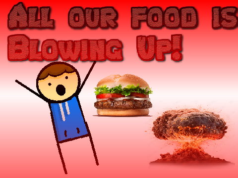 All Our Food Is Blowing Up! #Animation#All#Funny#Stories#Food