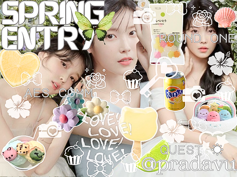 round 1: spring idol- entry ୧