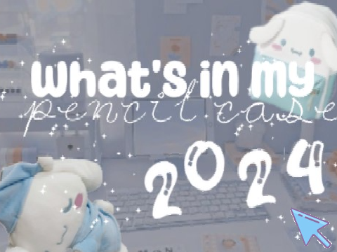 What's in my pencil case 2024!